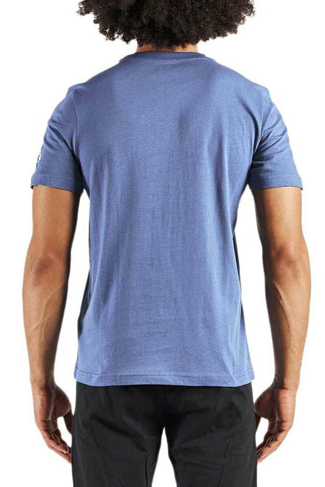 Men’s Short Sleeve T-Shirt Kappa Blue-Clothing - Men-Kappa-Urbanheer