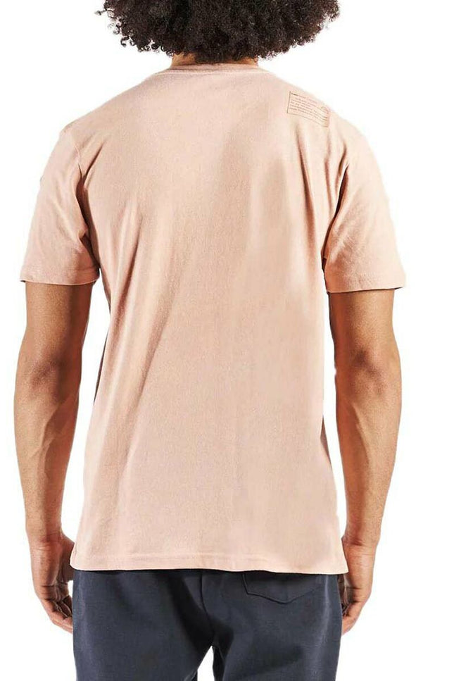 Men’S Short Sleeve T-Shirt Kappa Salmon-Clothing - Men-Kappa-Urbanheer