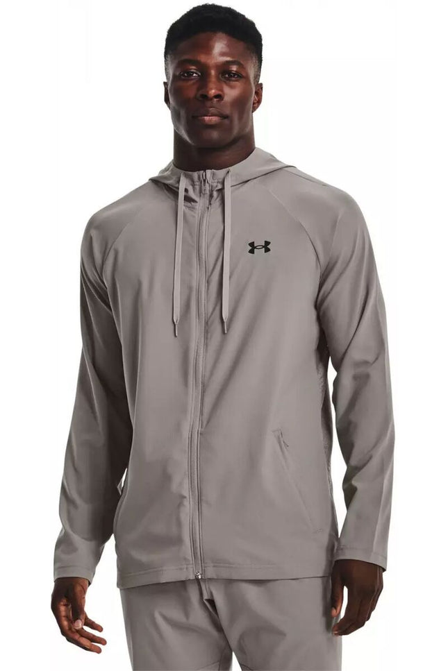 Men'S Sports Jacket Under Armour Dark Grey-Clothing - Men-Under Armour-Urbanheer