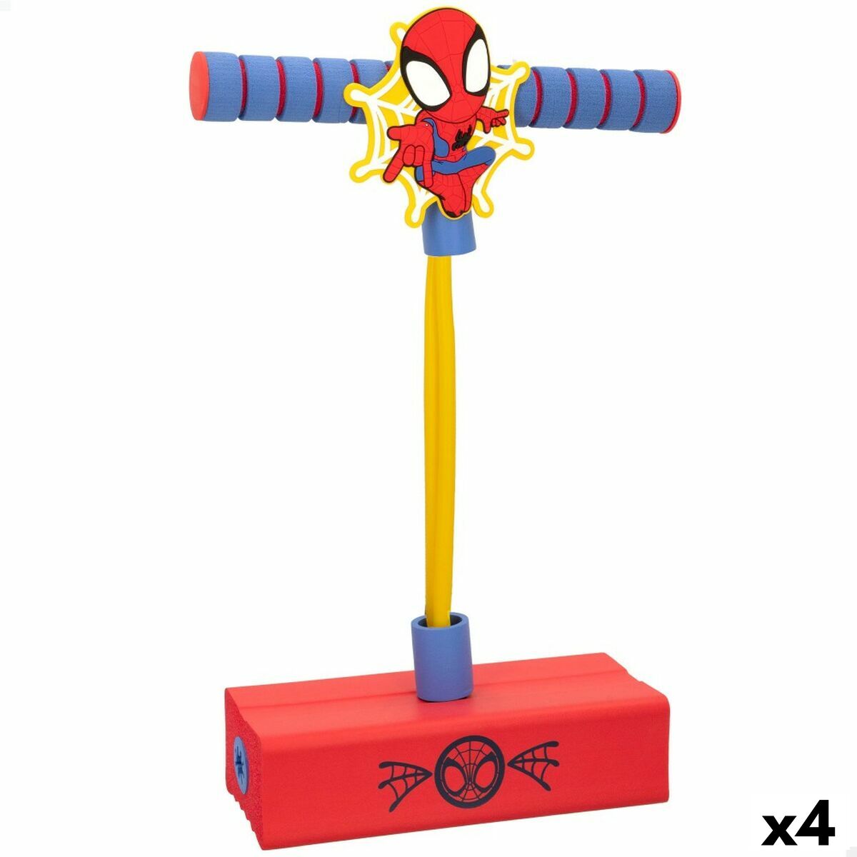 Pogobouncer Spiderman Red Children'S 3D (4 Units) – Urbanheer