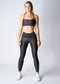 Cross-back sports bra - Dolphin grey-SAVE THE WAVE ®-S-Urbanheer
