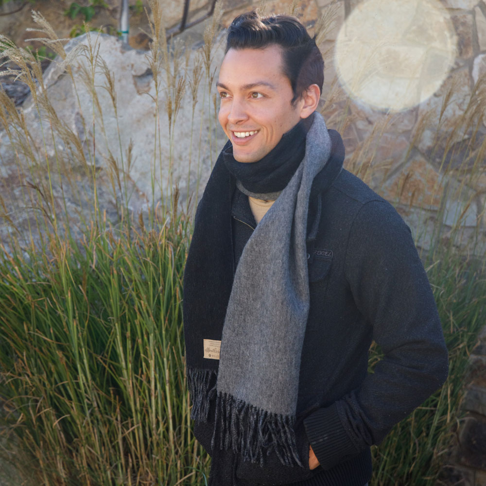 Purposeful Scarf | Black + Granite-BIG LOViE-Urbanheer
