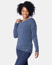 Hello Sunshine Upf Hoodie – Night Swim Navy-Top - Hello Sunshine UPF Hoodie-Handful-XS-Night Swim Navy-Urbanheer