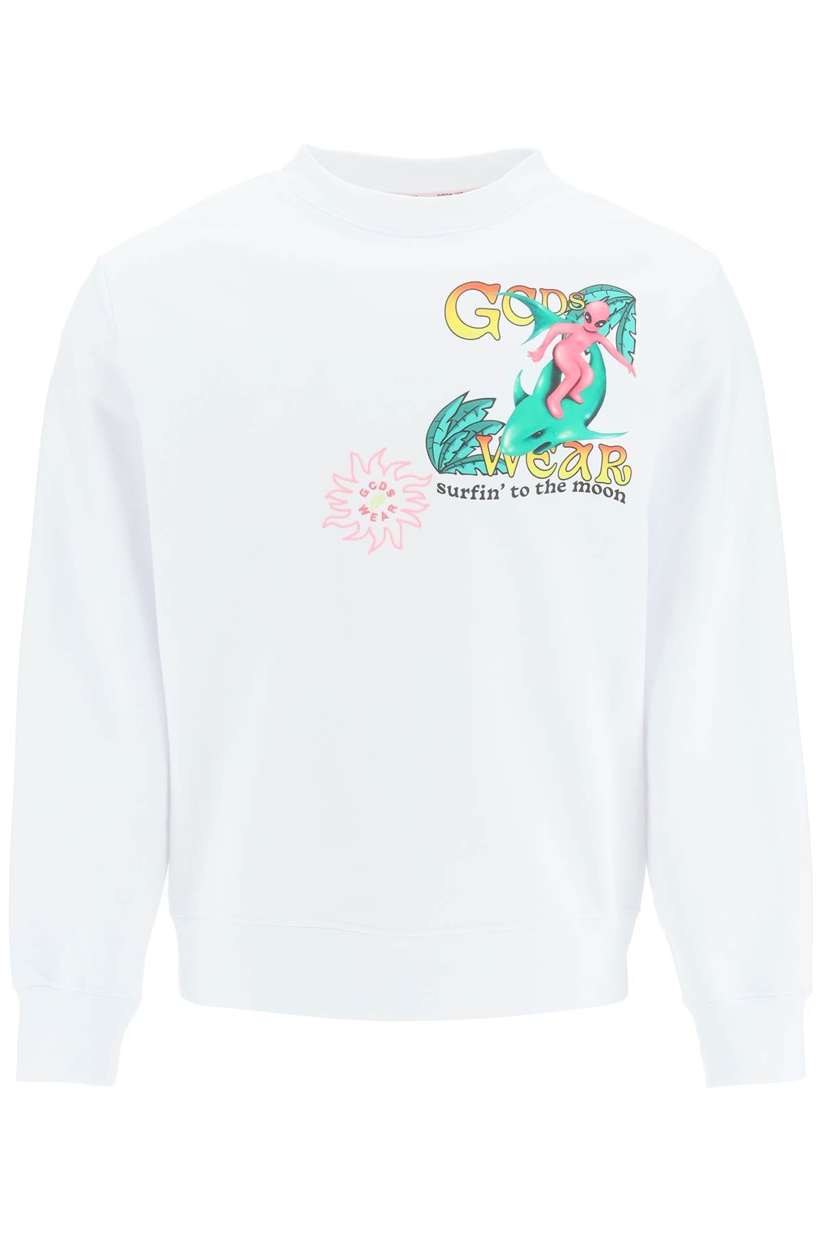 Gcds 'surfing weirdo' sweatshirt-GCDS-M-Urbanheer