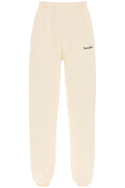 Sporty rich jogger pants with logo detail-Sporty & Rich-L-Urbanheer