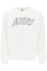 Autry crew-neck sweatshirt with logo embroidery-Autry-L-Urbanheer