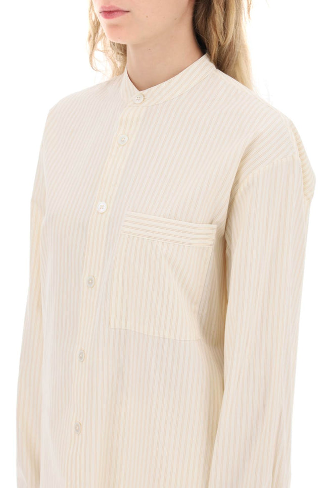 Birkenstock x tekla organic poplin pajama shirt