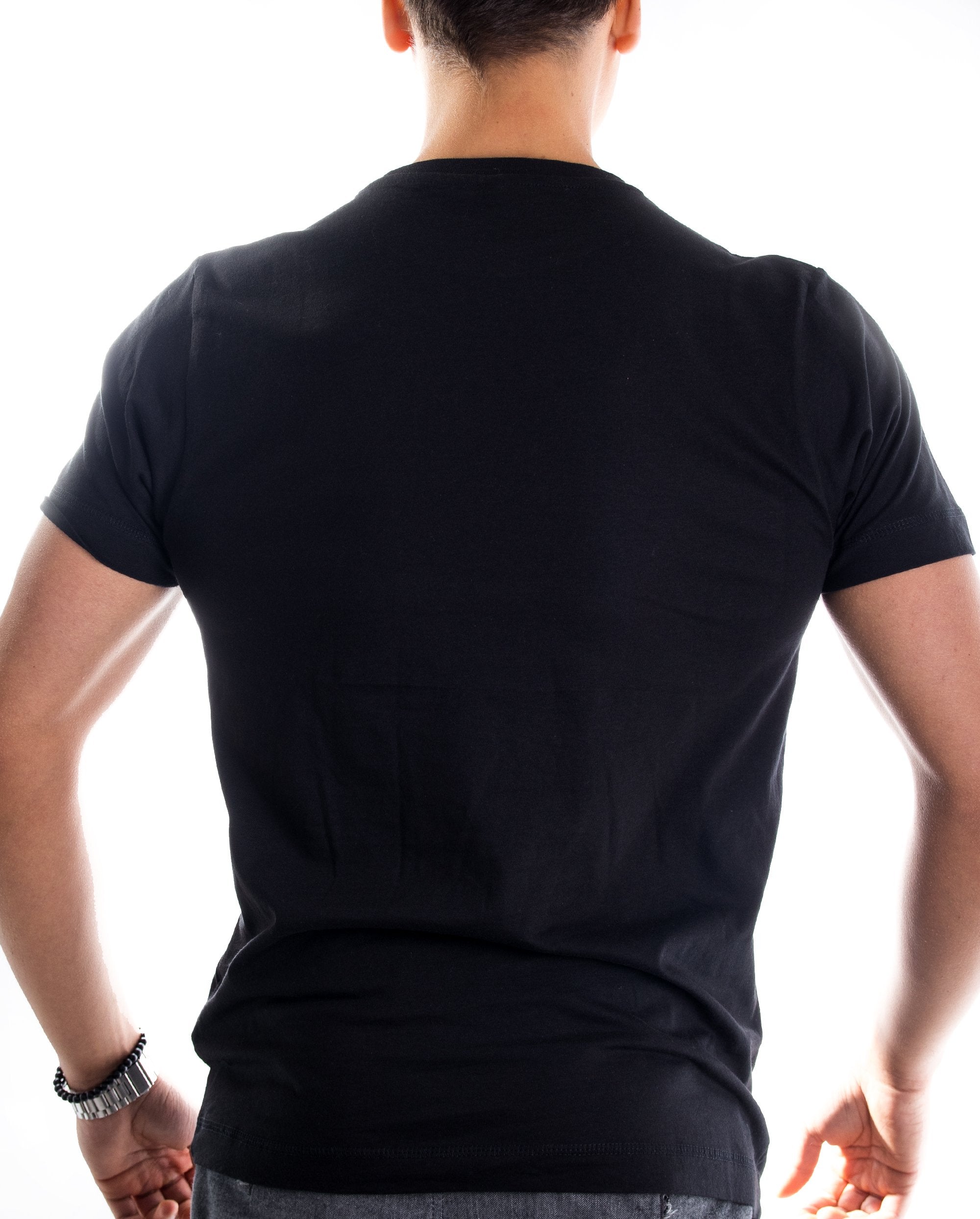 Back to classic Shirt - black/white - Herren-Pear Juniper-Black-L-Urbanheer