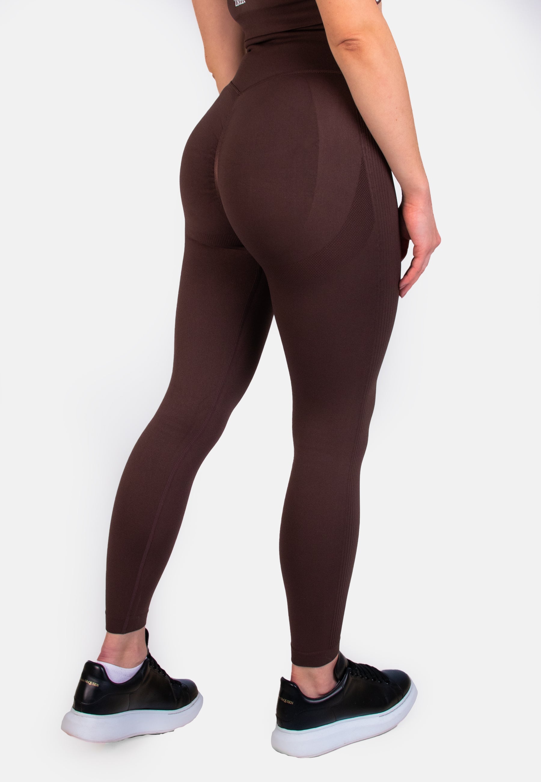 Shape Seamless Leggins-Pear Juniper-Coffee-L-Urbanheer