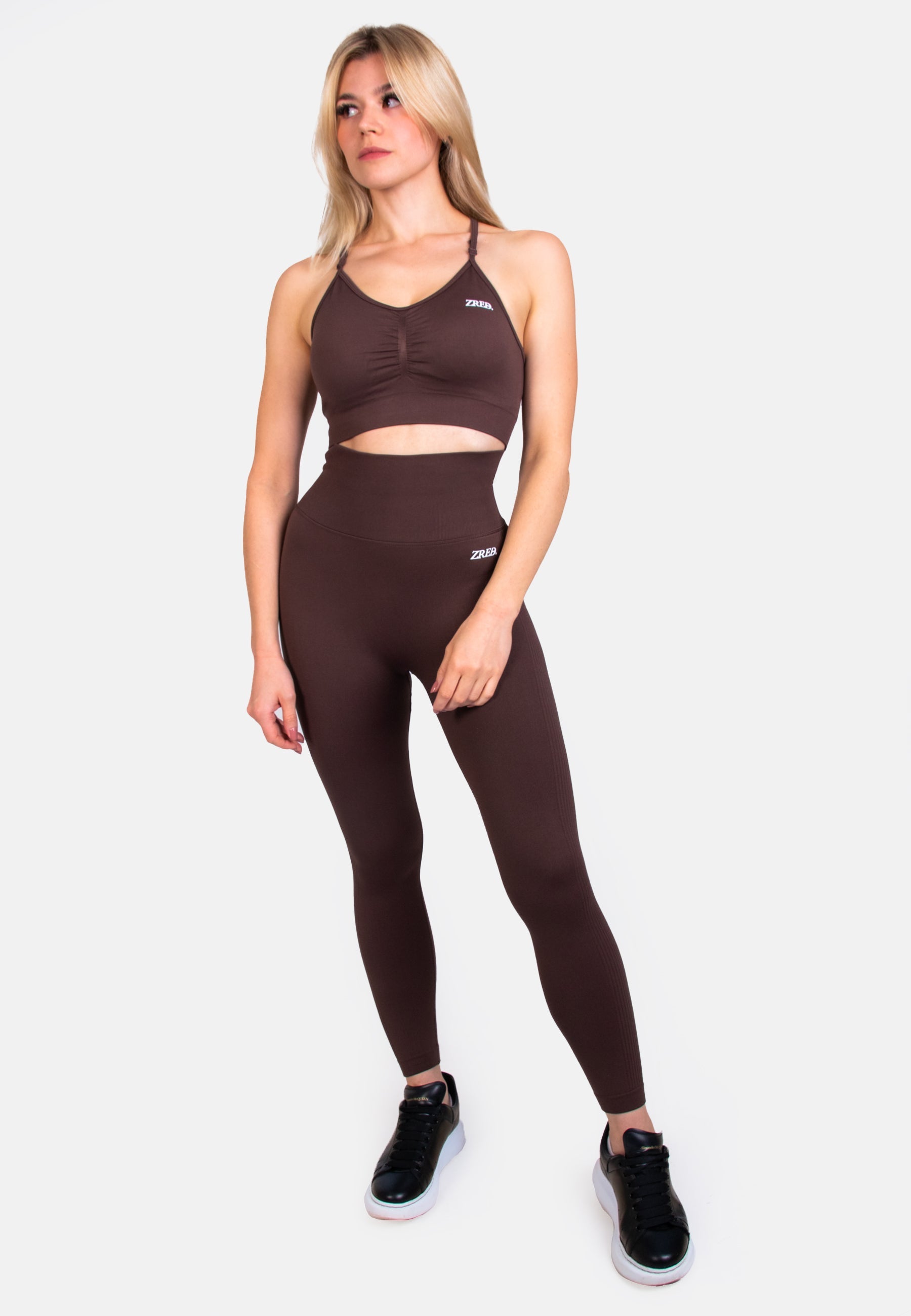 Shape Seamless Leggins-Pear Juniper-Coffee-L-Urbanheer
