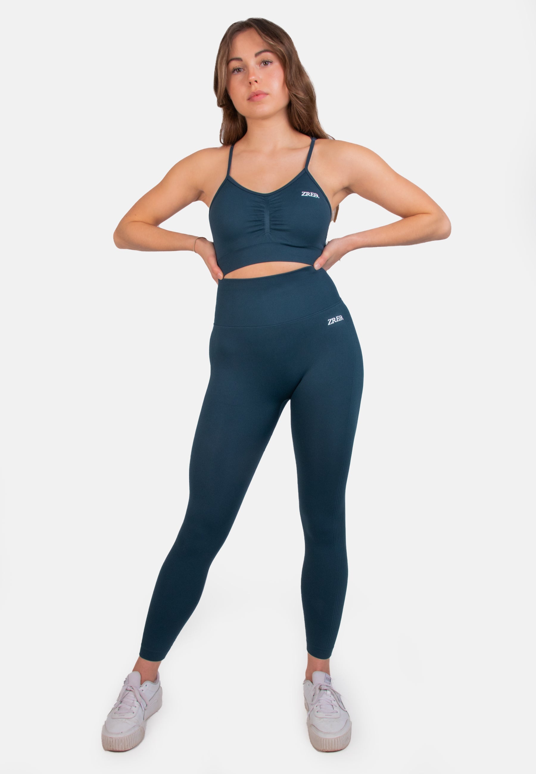 Shape Seamless Leggins-Pear Juniper-Coffee-L-Urbanheer