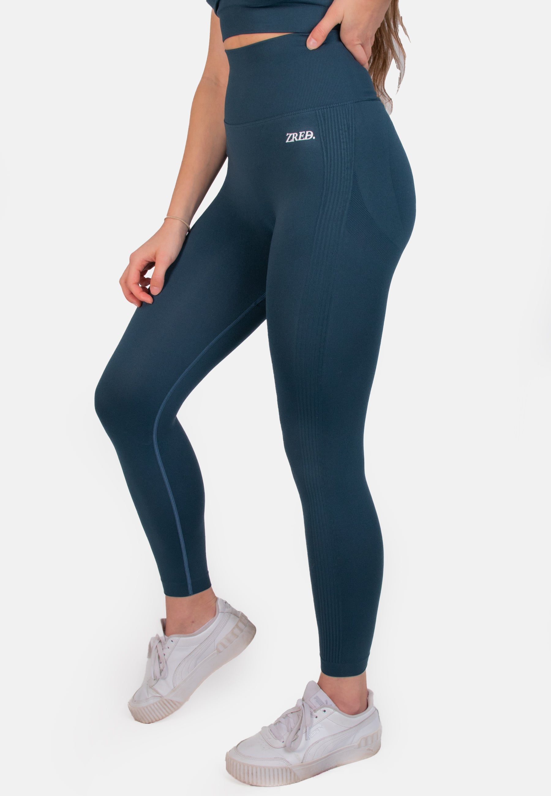Shape Seamless Leggins-Pear Juniper-Coffee-L-Urbanheer