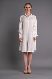 Shirt Dress-AAMOGH-XS-White-Urbanheer
