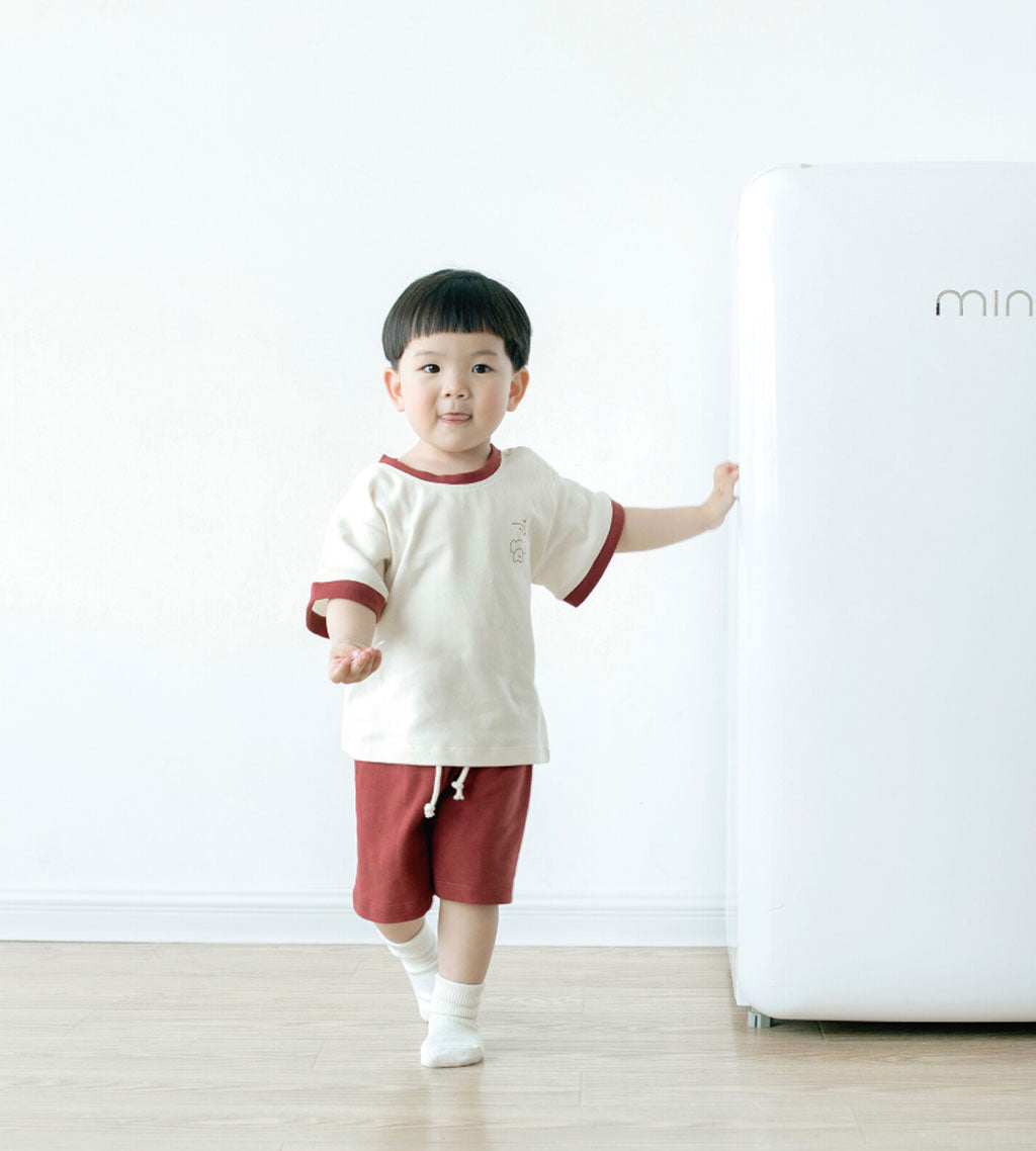 Summer Sports Set-Russet Red-NORSU-ORGANIC-RussetRed/Cream-18-24M-Urbanheer