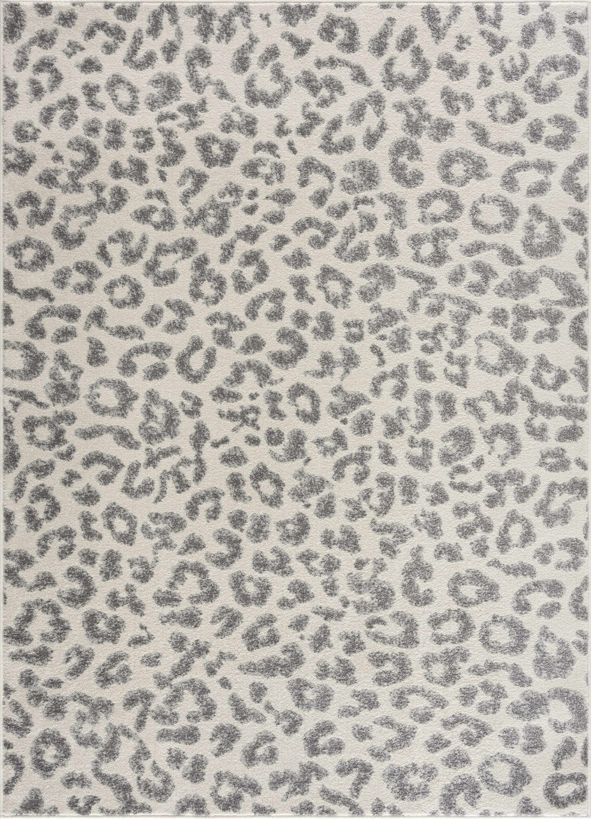 Marash Leopard Print KMRSH-4612 Area Rug-Rugs-Hauteloom-2'7" x 7'3" Runner-Urbanheer