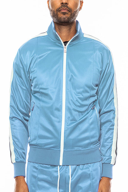 Front Pleat Track Jacket