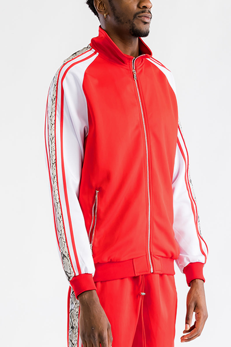 Snake Side Track Jacket-WEIV -Los Angeles-S-Black-Urbanheer