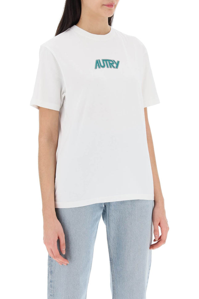 Autry t-shirt with printed logo-Autry-Urbanheer