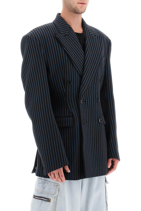 Vetements hourglass 'molton' tailored jacket