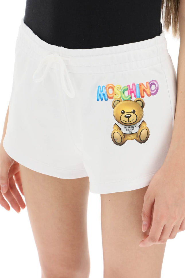 Moschino Logo Printed Shorts-Moschino-40-Urbanheer