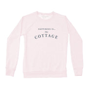 Women's Cottage Crew Sweatshirt, Ballet Pink-Cottage Collection-x-small-Urbanheer