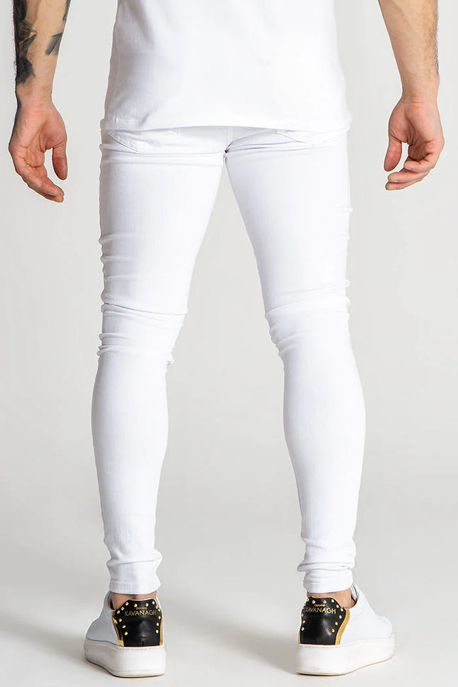 White Core Destroyed Jeans-Clothing - Men-Gianni Kavanagh-Urbanheer