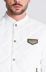 GK Lux White Monaco Jacket - White
