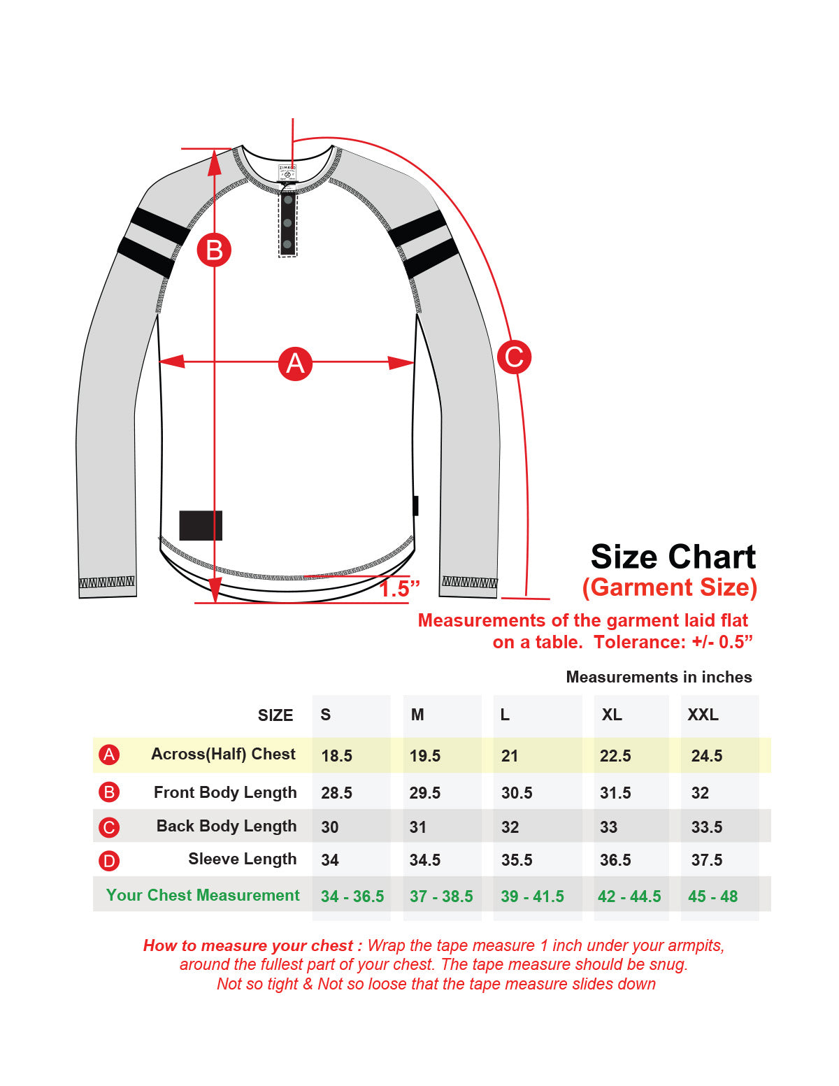 Zimego Men'S Long Sleeve Athletic Stripes Arm Contrast Raglan Henley - Zgls555-ZIMEGO MEN-X-Large-White Maroon-Urbanheer