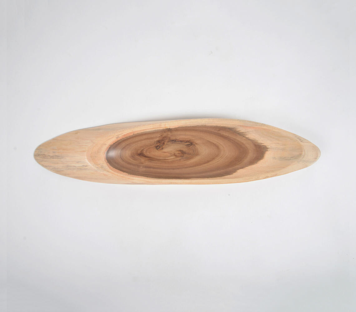 Neem Wood Furutsu Tray-Qalara-Urbanheer