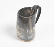 Hand Cut Recycled Horn Water Jug-Qalara-Urbanheer