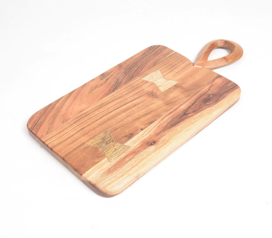 Natural Acacia Wood Chopping Board-Qalara-Urbanheer