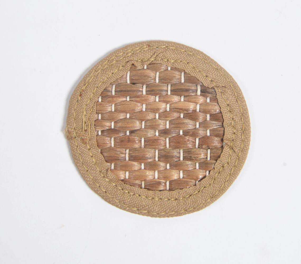 Woven Water Hyacinth Coasters (Set Of 6)-Qalara-Urbanheer