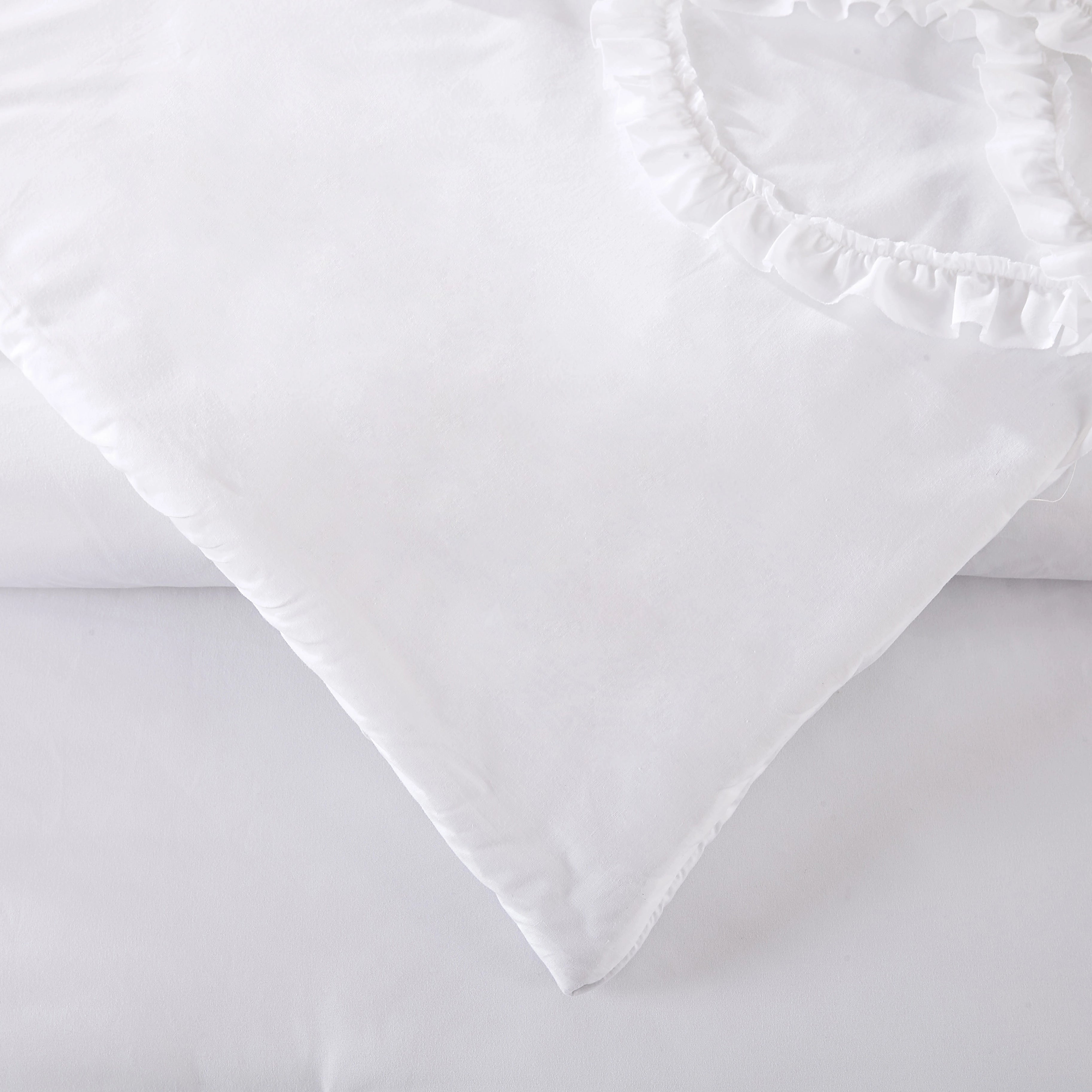 Ruffled Scallop Comforter Set by Jessica Simpson.-peking handicraft-Twin-Urbanheer