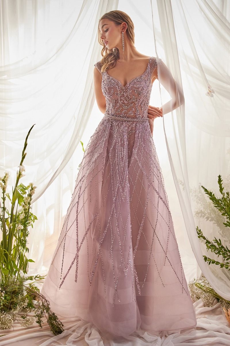 Gemma Jewel Beaded Ball Gown-Evening-Tux-USA-6-Sage-Urbanheer