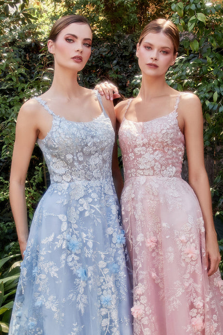 Moondust Florentine Sensual A-line Cute Sweet Tender Dress Pointy Back Top Prom & Bridesmaid Dress CDA1124-2