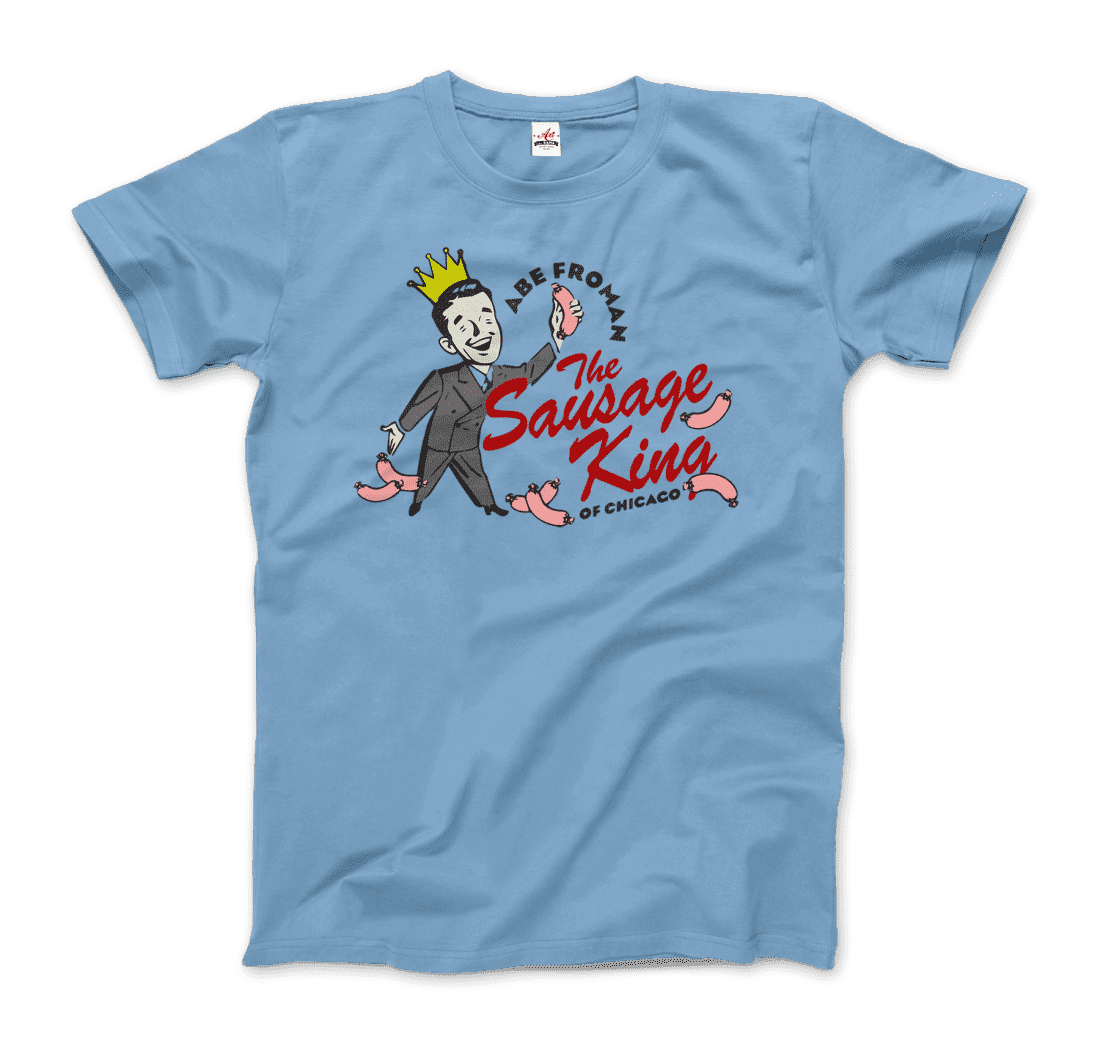Abe Froman The Sausage King Of Chicago From Ferris Bueller'S Day Off T-Shirt-Art-O-Rama Shop-Men (Unisex)-White-S-Urbanheer