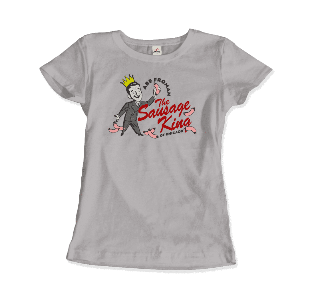 Abe Froman The Sausage King Of Chicago From Ferris Bueller'S Day Off T-Shirt-Art-O-Rama Shop-Men (Unisex)-White-S-Urbanheer