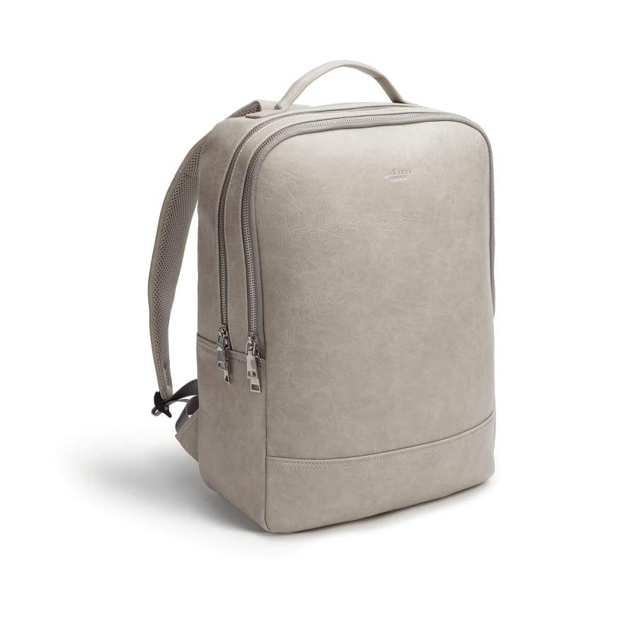 Acacia Grey Vegan Laptop Backpack-Backpack-LaBante London-Urbanheer