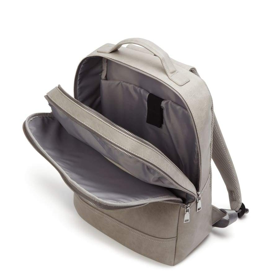 Acacia Grey Vegan Laptop Backpack-Backpack-LaBante London-Urbanheer