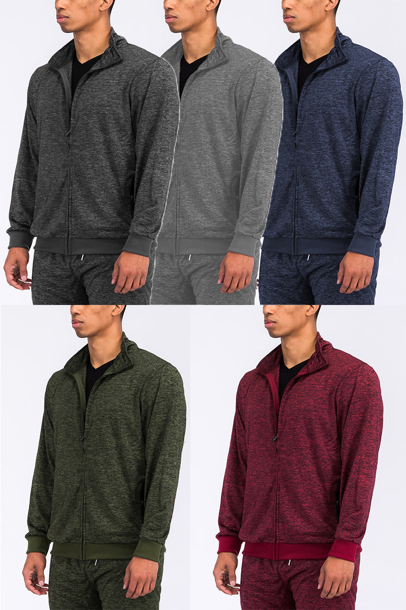 Speckled Performance Jacket-WEIV-S-Navy-Urbanheer