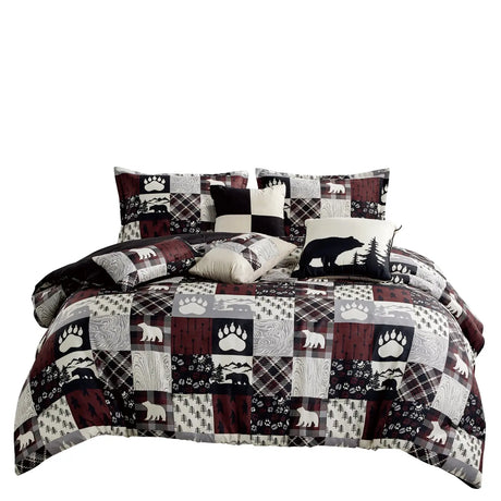 Southwest Bear Lodge Comforter Set