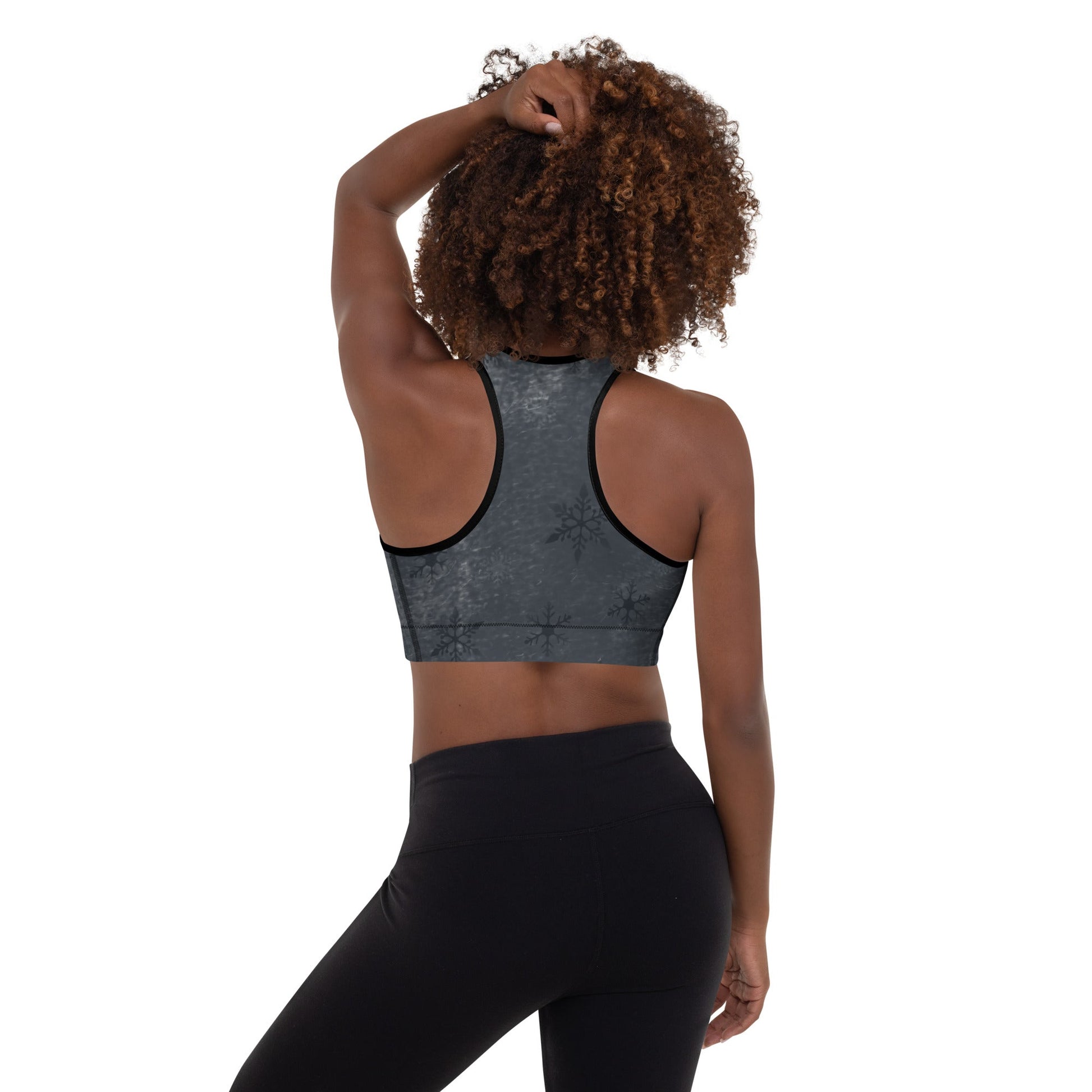 Anacotte Christmas Edition Padded Sports Bra-Anacotte-Black-XS-Urbanheer