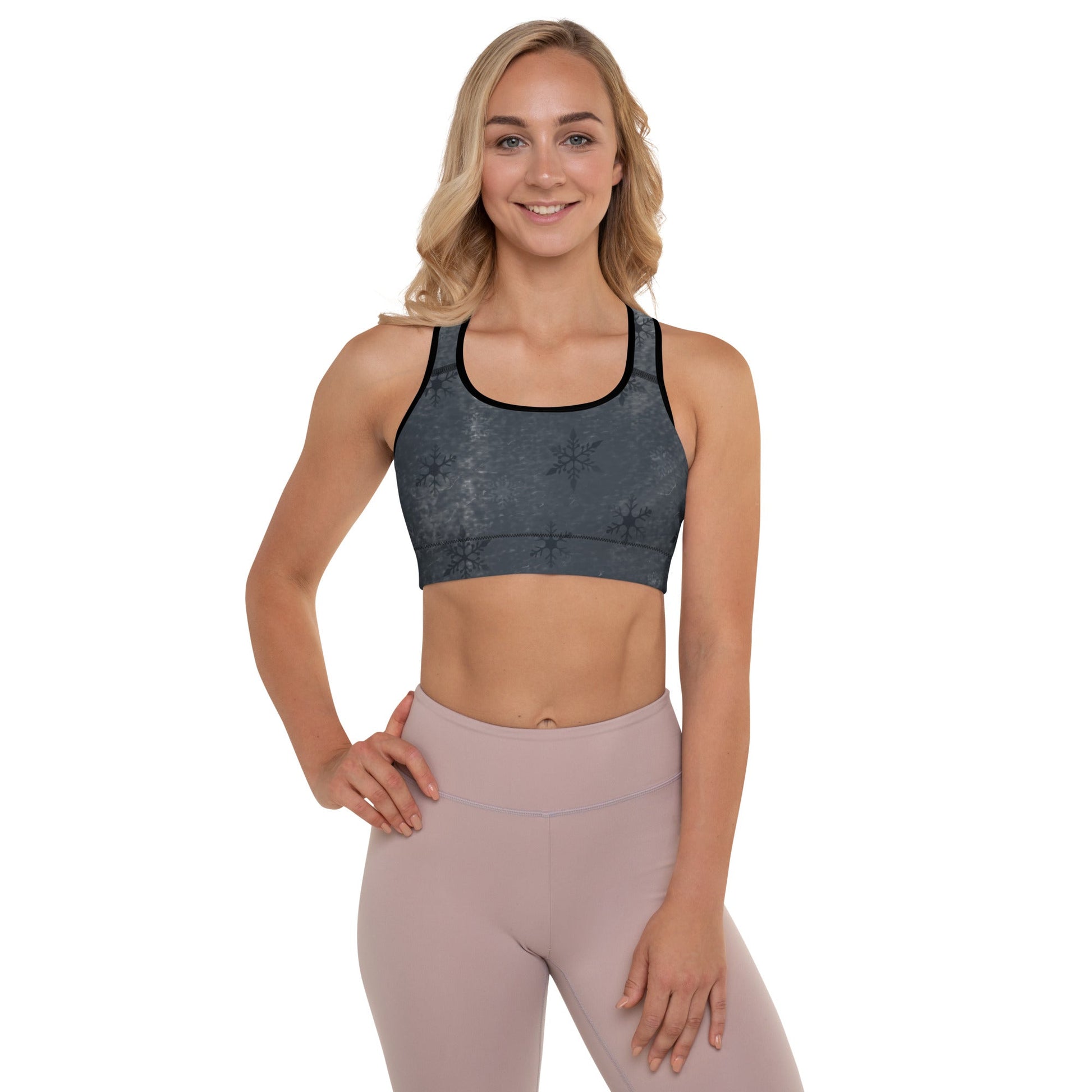 Anacotte Christmas Edition Padded Sports Bra-Anacotte-Black-XS-Urbanheer
