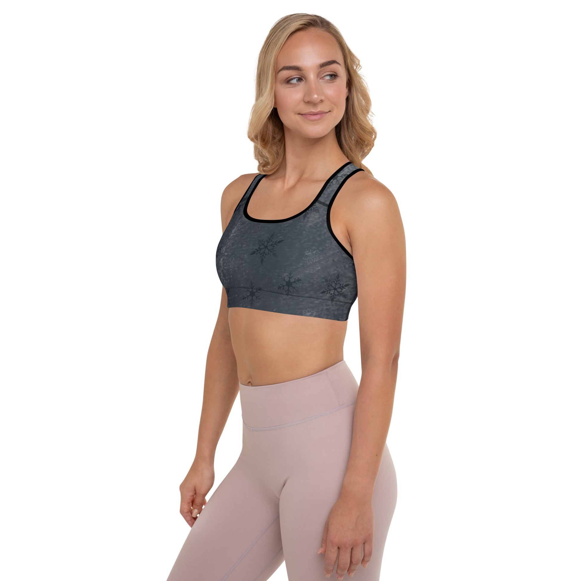 Anacotte Christmas Edition Padded Sports Bra-Anacotte-Black-XS-Urbanheer