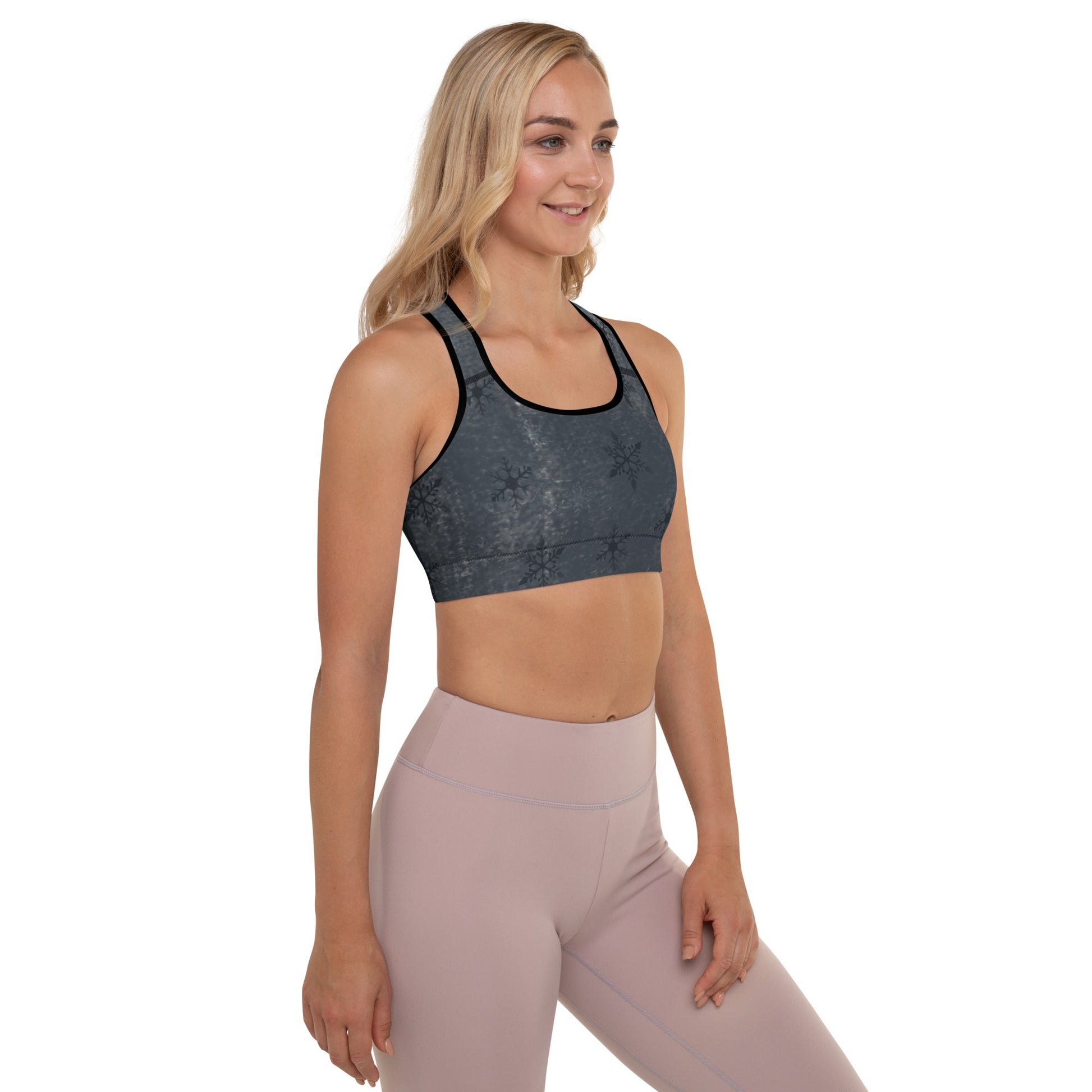 Anacotte Christmas Edition Padded Sports Bra-Anacotte-Black-XS-Urbanheer