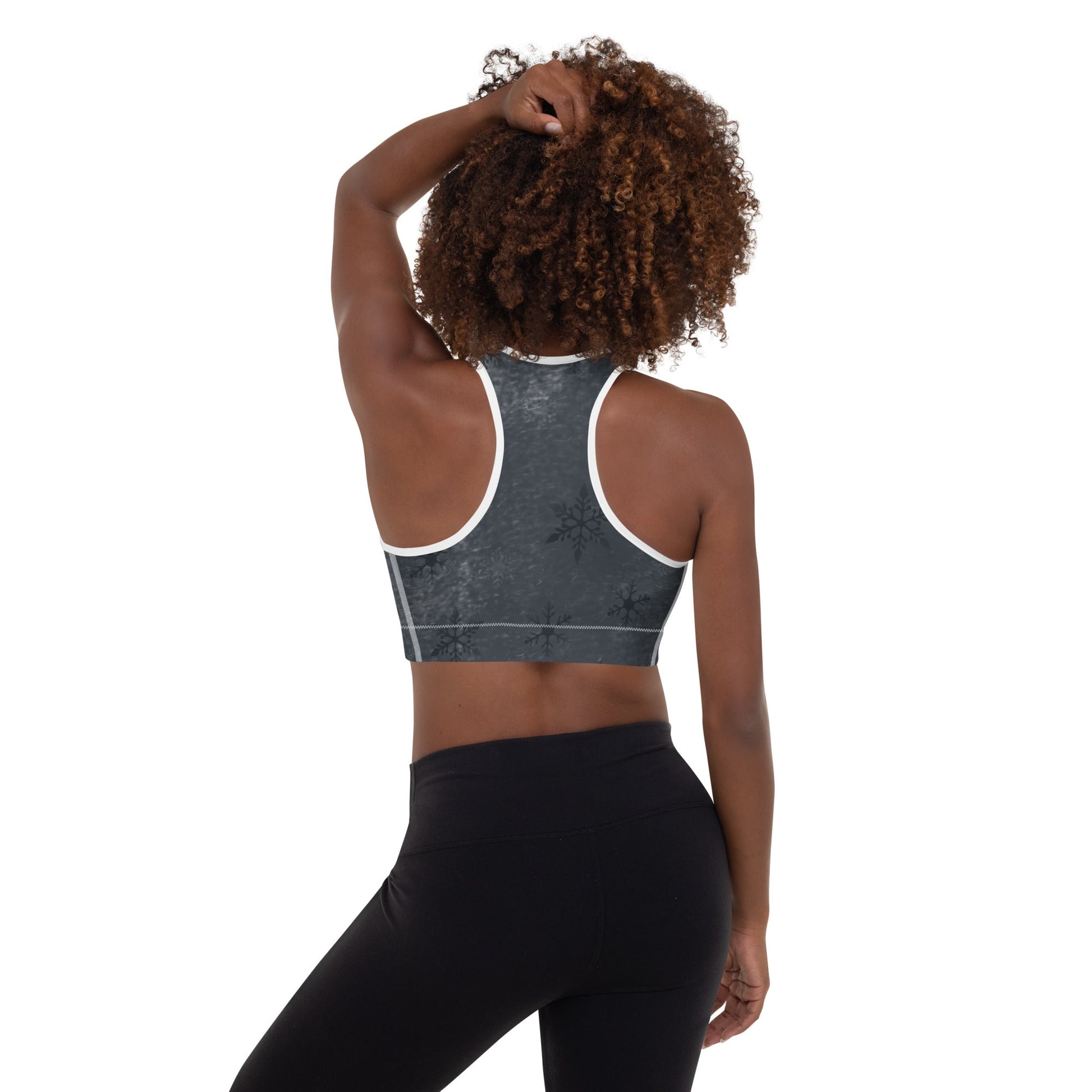 Anacotte Christmas Edition Padded Sports Bra-Anacotte-Black-XS-Urbanheer