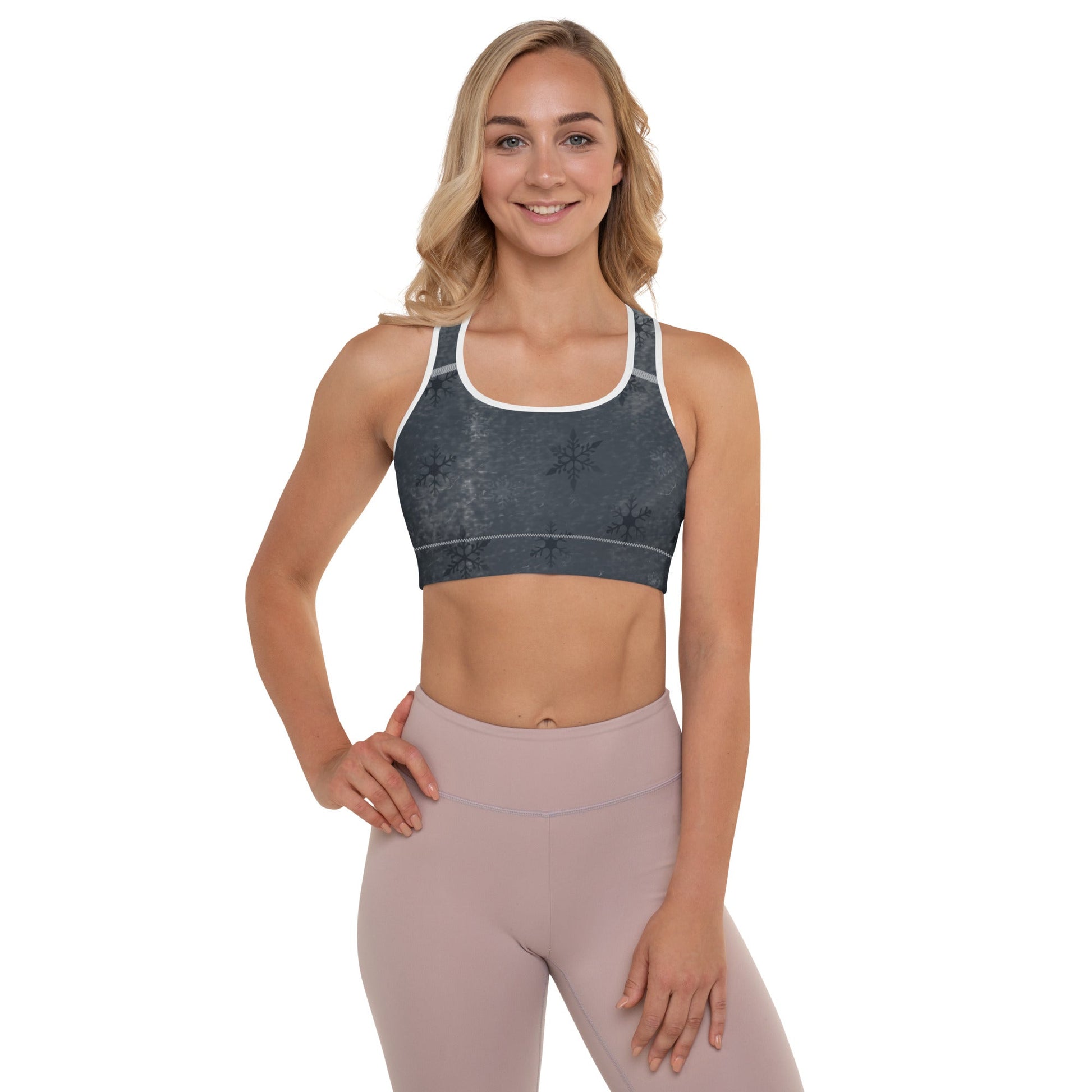 Anacotte Christmas Edition Padded Sports Bra-Anacotte-Black-XS-Urbanheer