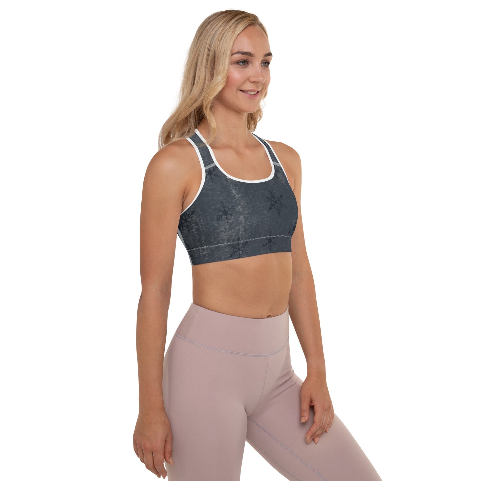 Anacotte Christmas Edition Padded Sports Bra-Anacotte-Black-XS-Urbanheer