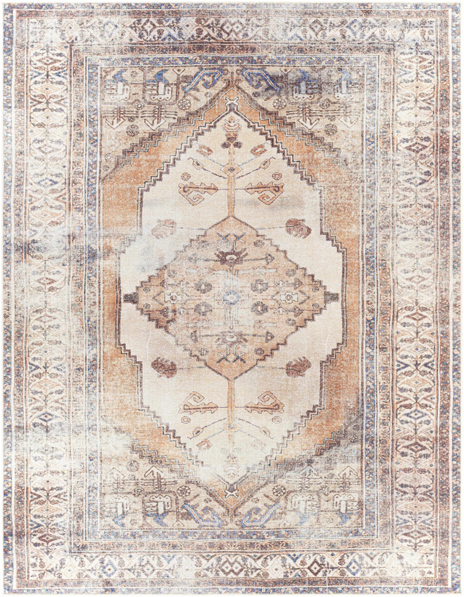 Arncliffe Washable Area Rug-Rugs-Hauteloom-*6'x9'-Urbanheer