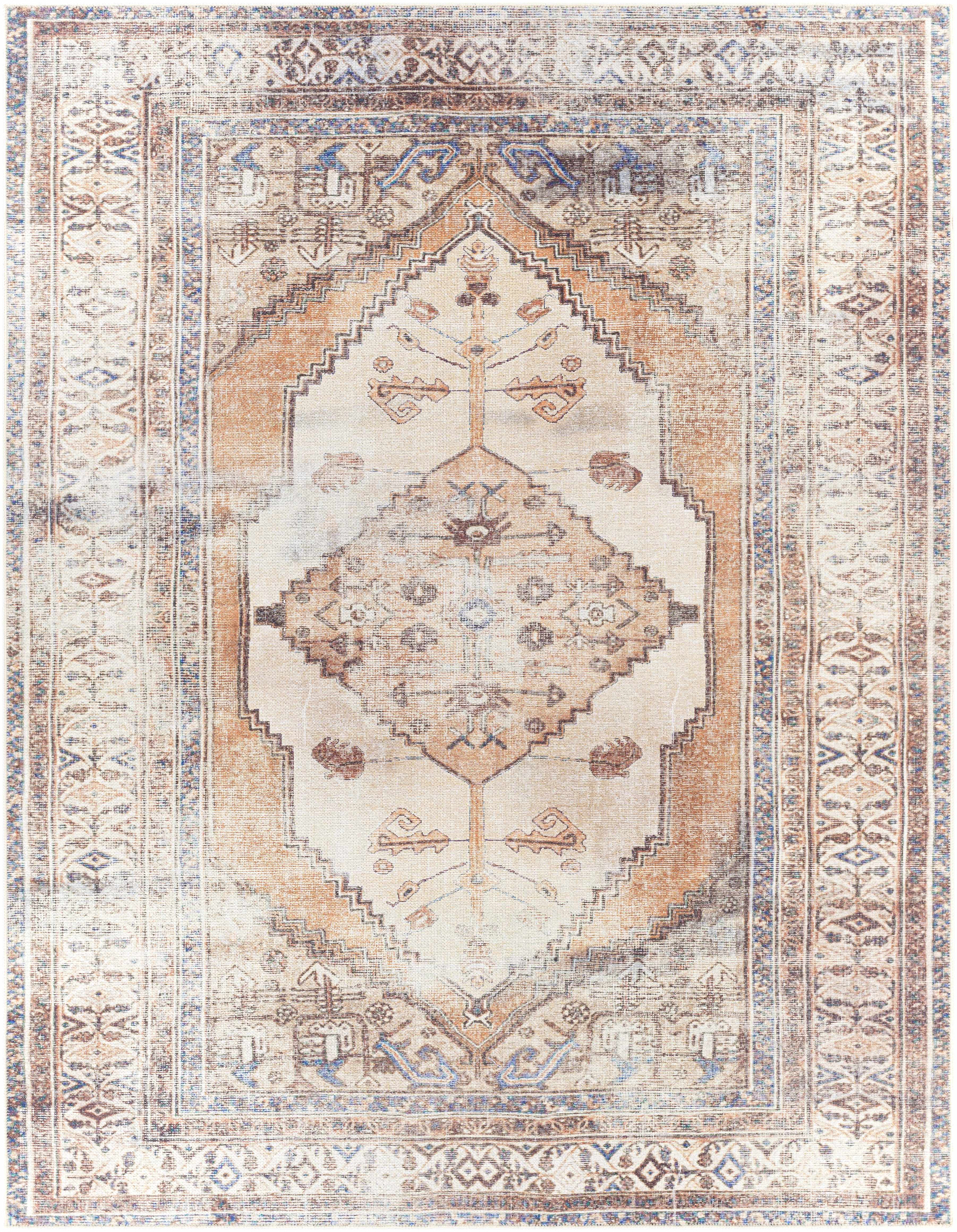 Arncliffe Washable Area Rug-Rugs-Hauteloom-*6'x9'-Urbanheer